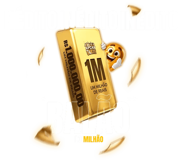 Imagem da campanha Balão do Milhão inédito