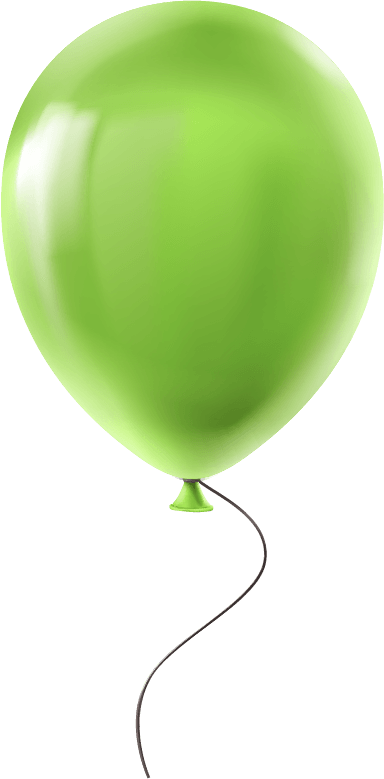 Balão verde
