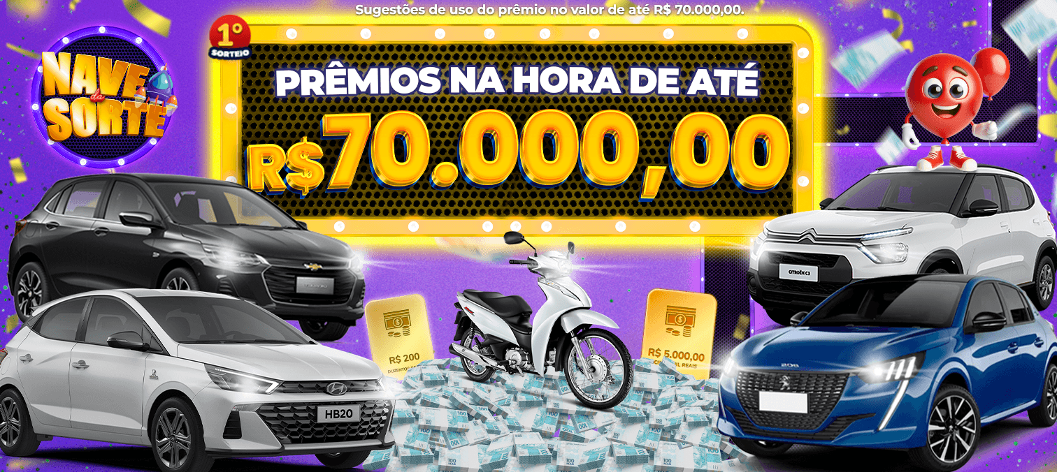 Pix de até R$ 70 mil na hora!