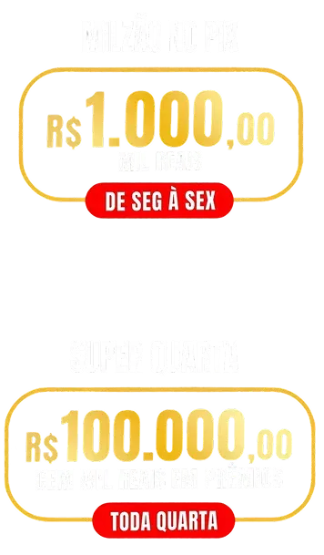 Milzão no Pix e Super Quarta