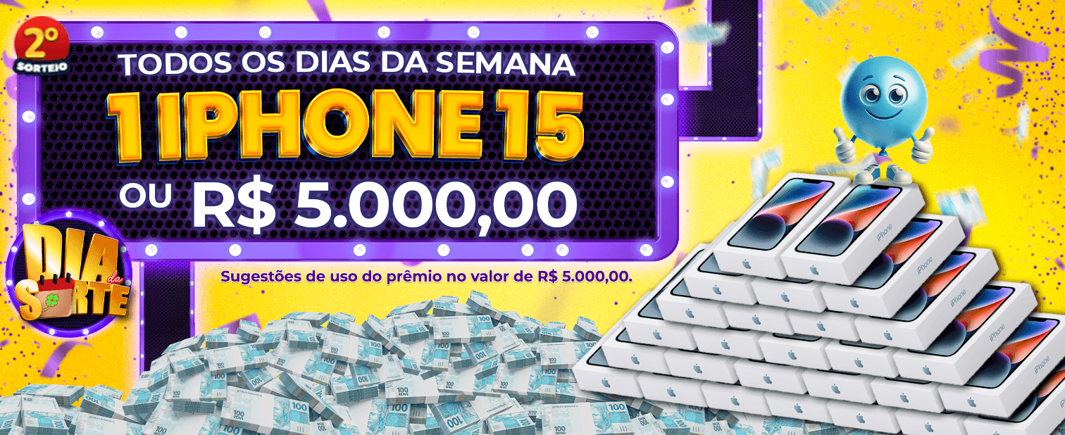 5 MIL REAIS em prêmios!