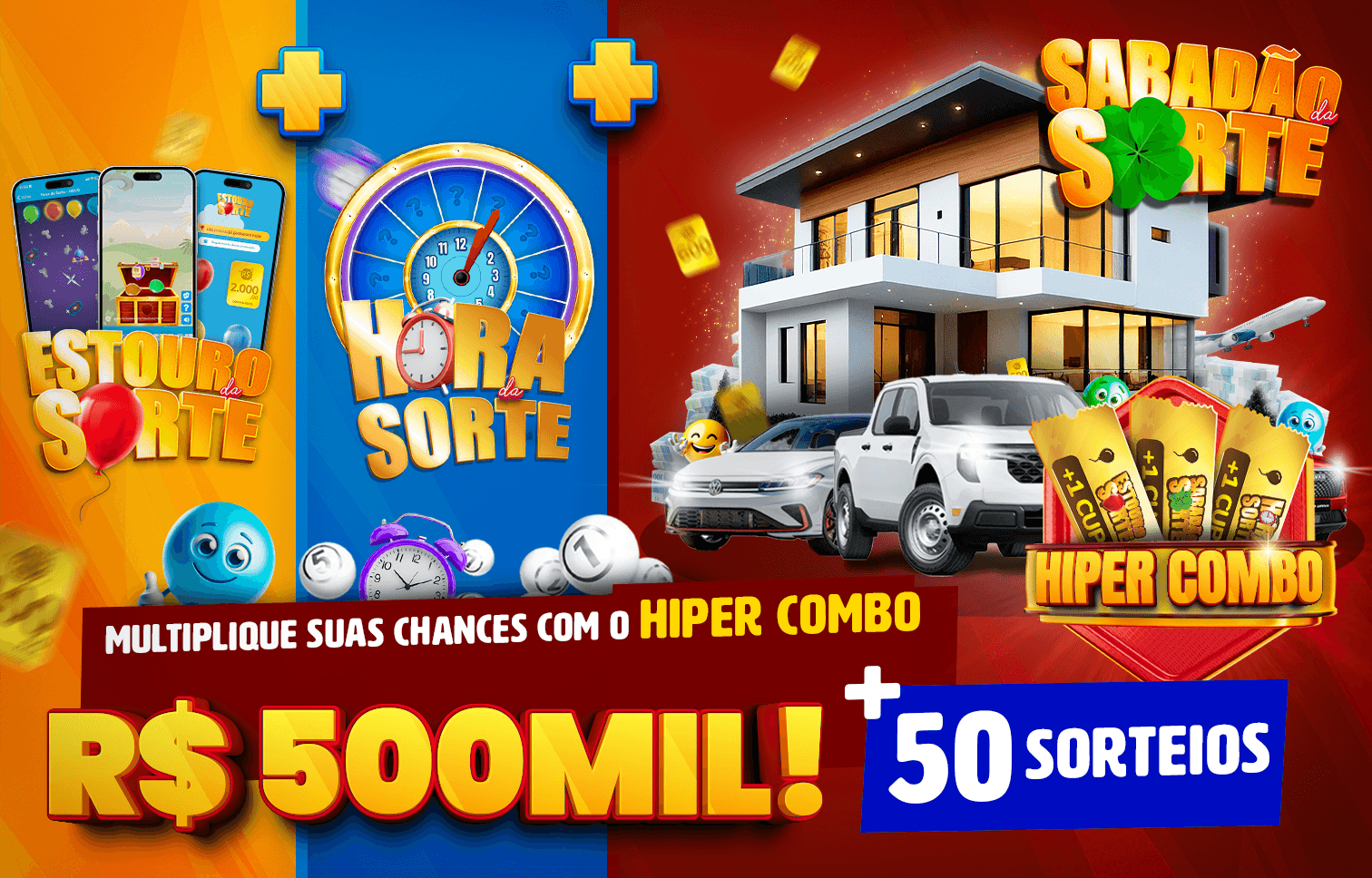 💥 Hiper Combo — R$9,99